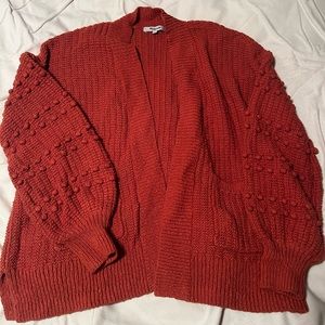 Madewell bubble sleeve cardigan